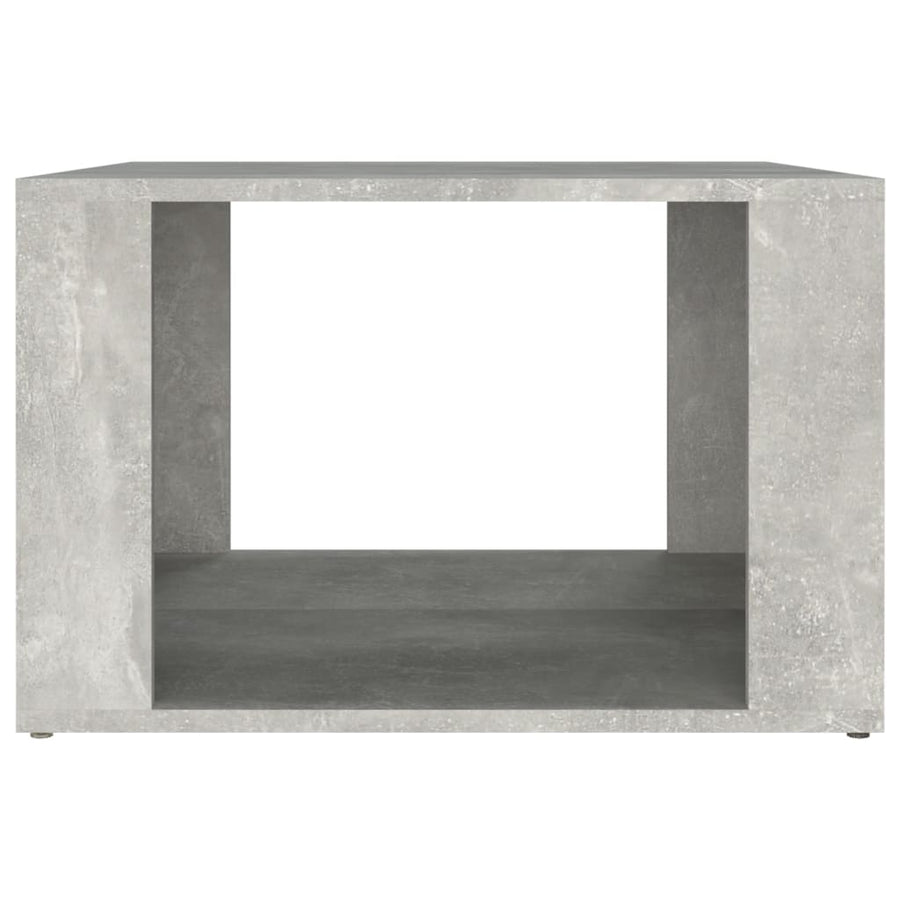 Nachtkastje 57X55X36 Cm Bewerkt Hout Betongrijs