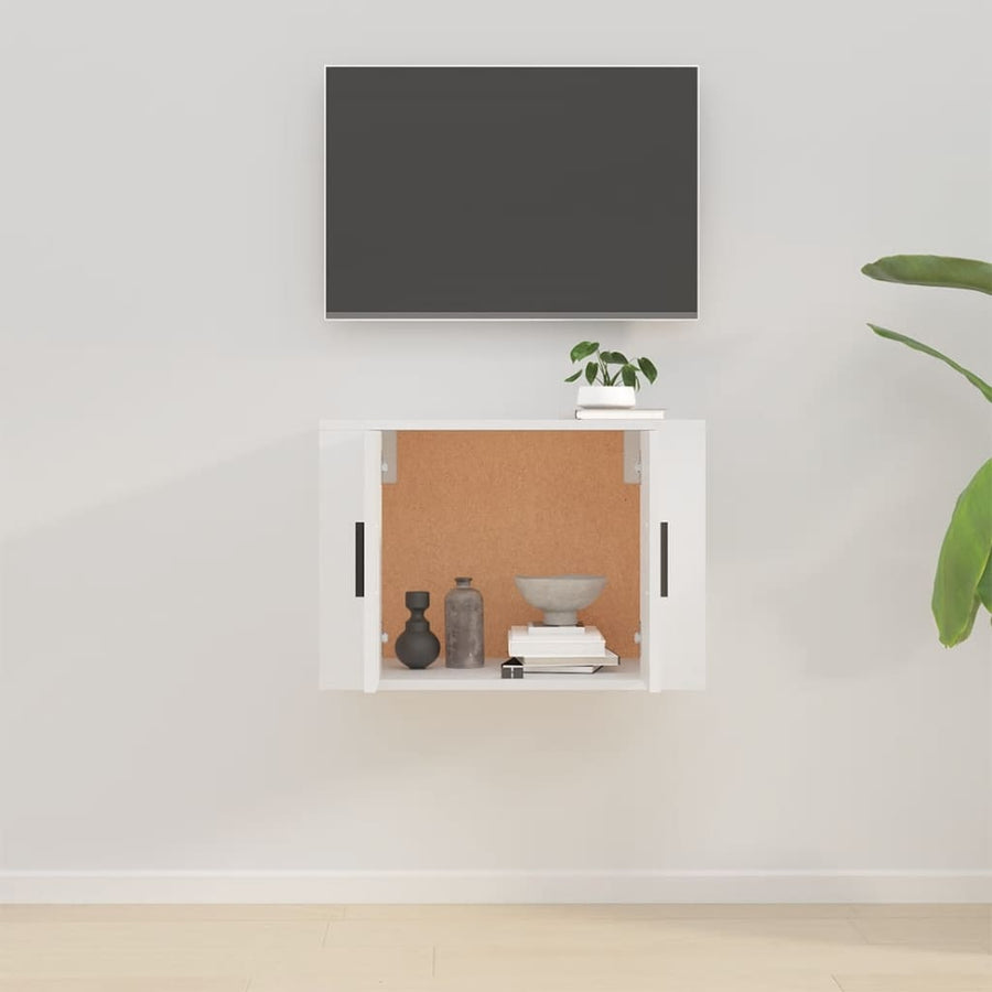 Tv-Wandmeubel 57X34,5X40 Cm 1 57 x 34.5 x 40 cm Wit
