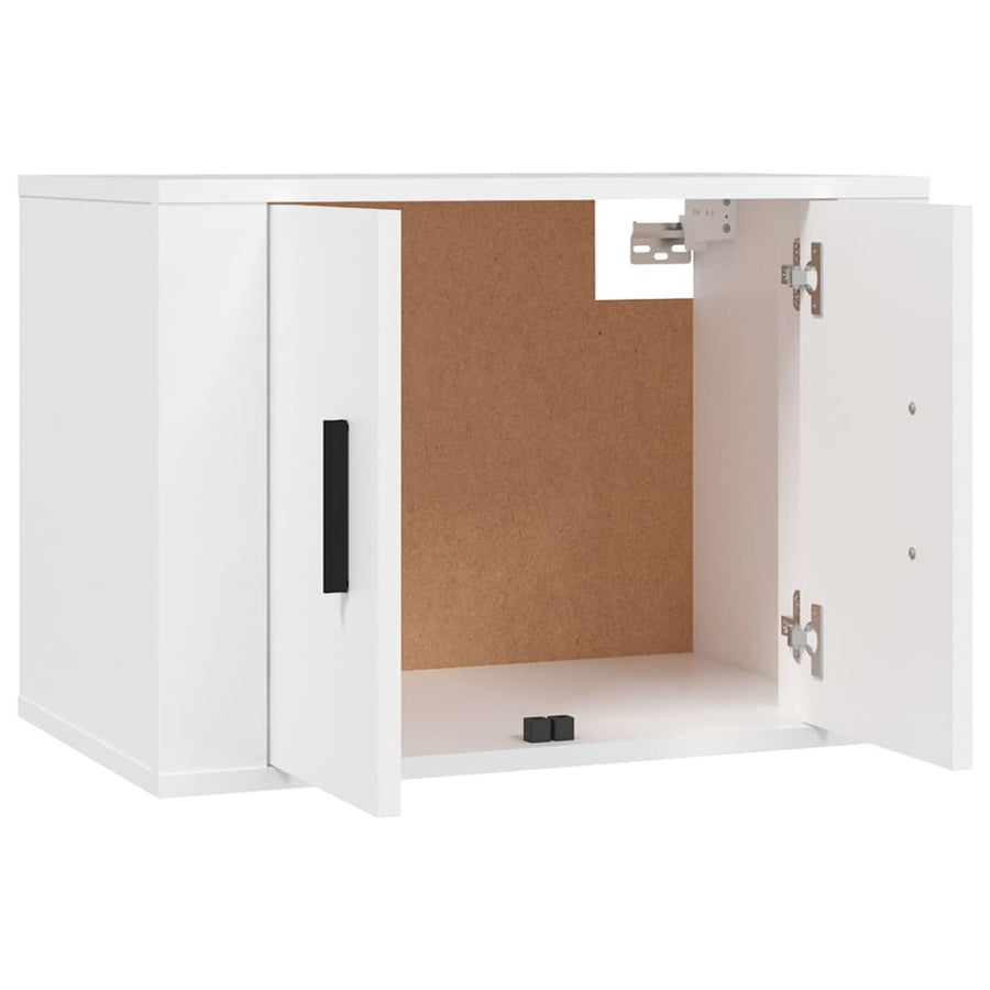 Tv-Wandmeubel 57X34,5X40 Cm 1 57 x 34.5 x 40 cm Wit