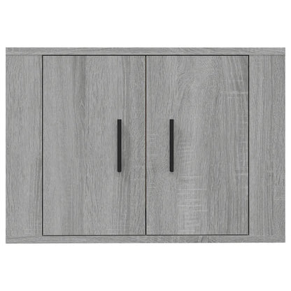 Tv-Wandmeubel 57X34,5X40 Cm Eikenkleurig 1 57 x 34.5 x 40 cm Grijs sonoma