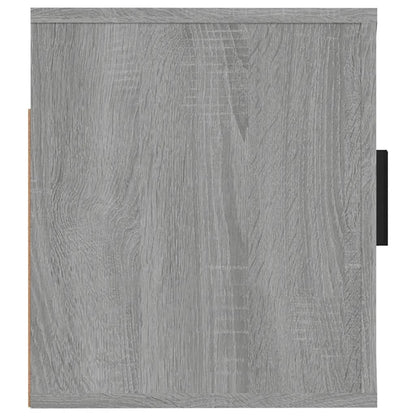 Tv-Wandmeubel 57X34,5X40 Cm Eikenkleurig 1 57 x 34.5 x 40 cm Grijs sonoma