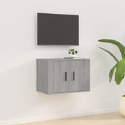 Tv-wandmeubel 57x34,5x40 cm grijs sonoma eiken