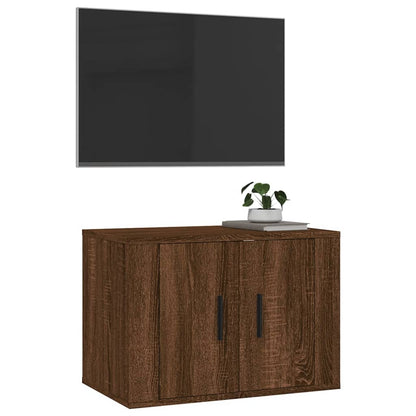 Tv-Wandmeubel 57X34,5X40 Cm Bruin Eikenkleur 1 57 x 34.5 x 40 cm Bruineiken