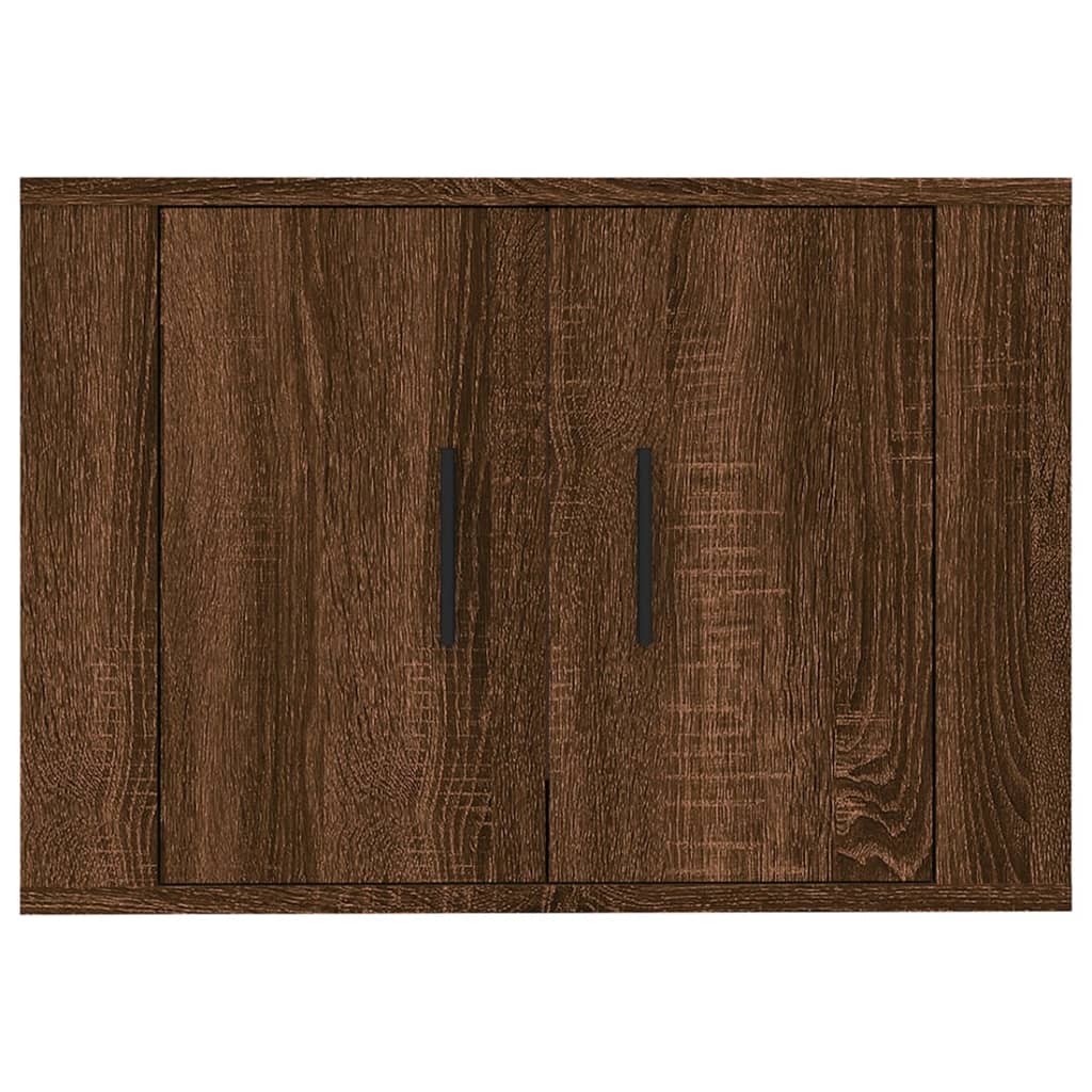 Tv-Wandmeubel 57X34,5X40 Cm Bruin Eikenkleur 1 57 x 34.5 x 40 cm Bruineiken