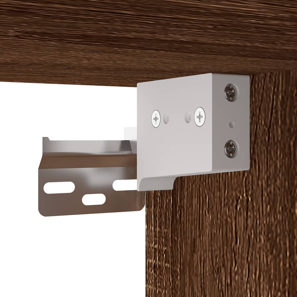 Tv-Wandmeubel 57X34,5X40 Cm Bruin Eikenkleur 1 57 x 34.5 x 40 cm Bruineiken