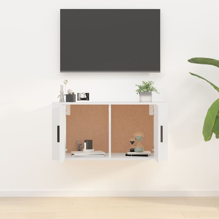 Tv-Wandmeubel 80X34,5X40 Cm 1 80 x 34.5 x 40 cm Wit