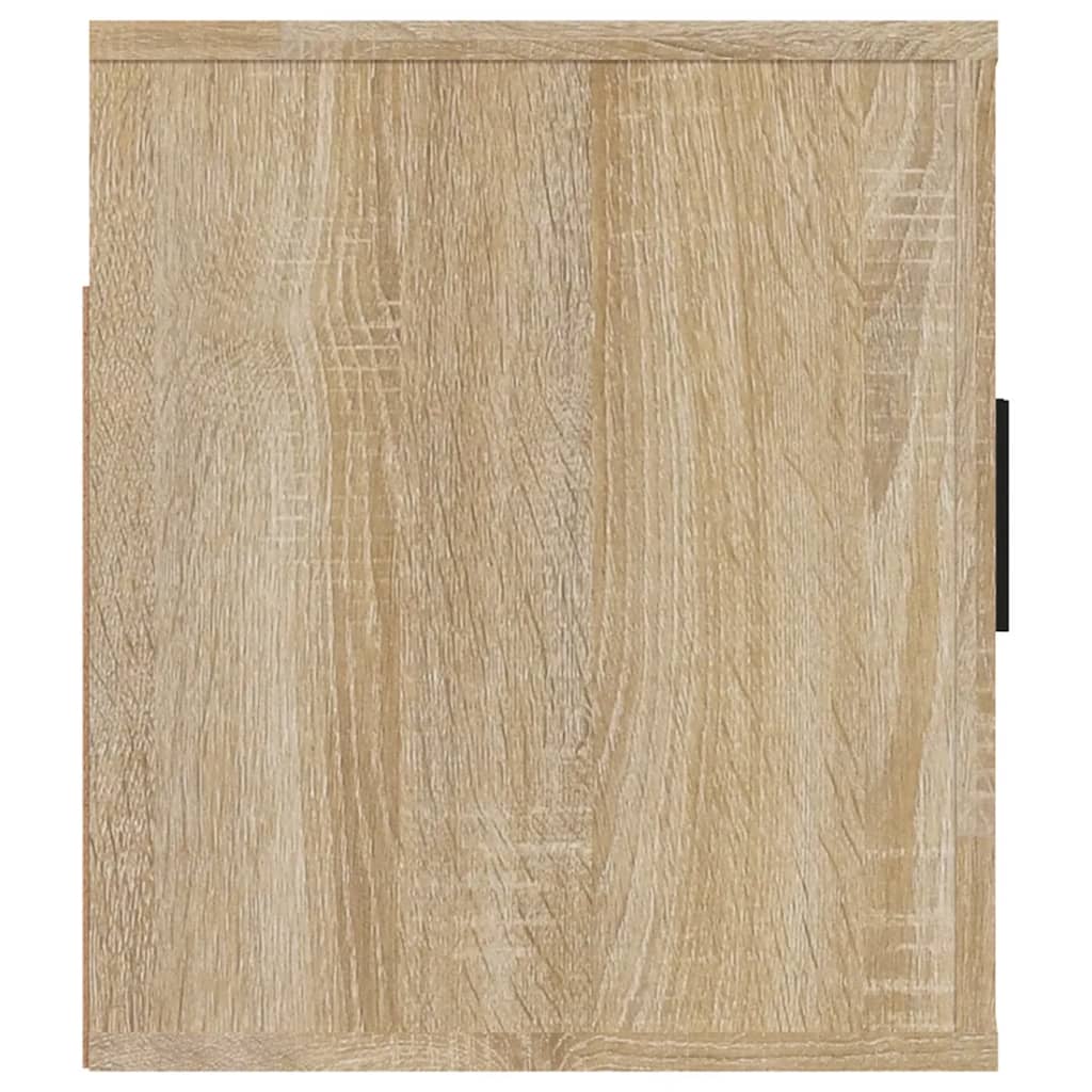 Tv-Wandmeubel 80X34,5X40 Cm Kleurig 1 80 x 34.5 x 40 cm Sonoma eiken