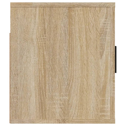 Tv-Wandmeubel 80X34,5X40 Cm Kleurig 1 80 x 34.5 x 40 cm Sonoma eiken
