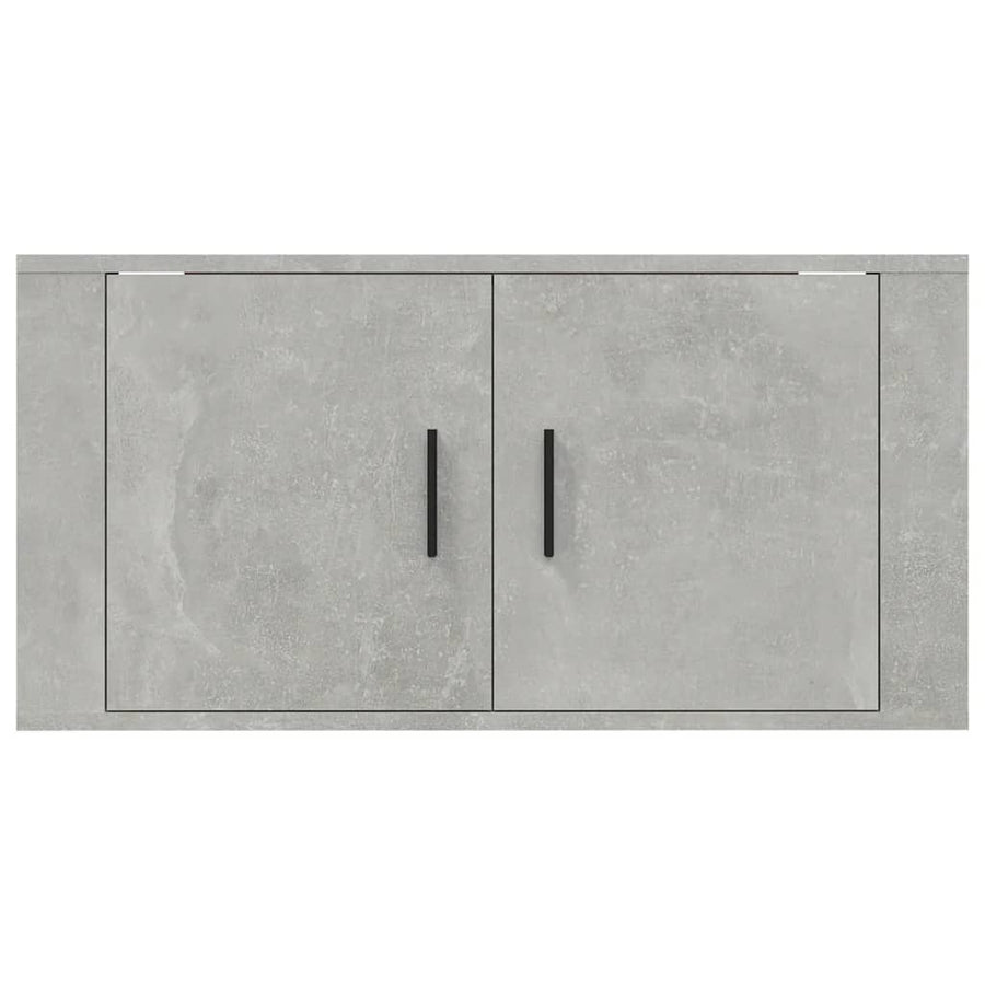 Tv-Wandmeubel 80X34,5X40 Cm 1 80 x 34.5 x 40 cm Betongrijs
