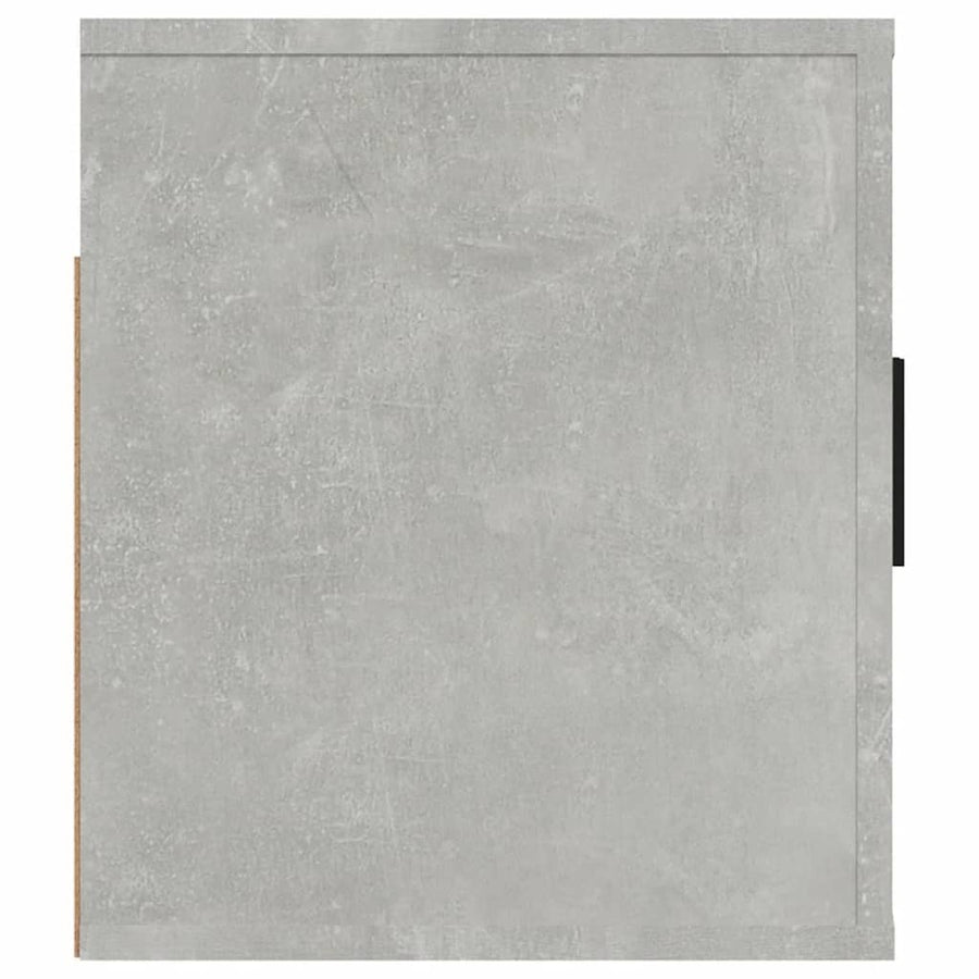 Tv-Wandmeubel 80X34,5X40 Cm 1 80 x 34.5 x 40 cm Betongrijs