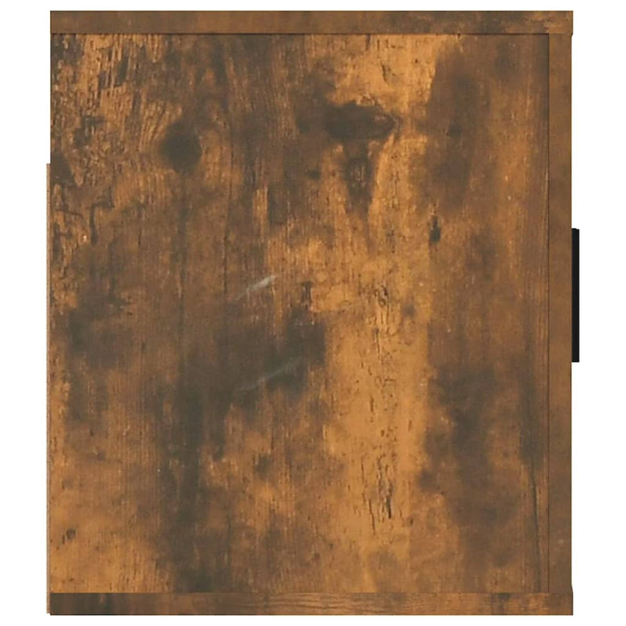 Tv-Wandmeubel 80X34,5X40 Cm Kleurig 1 80 x 34.5 x 40 cm Gerookt eiken