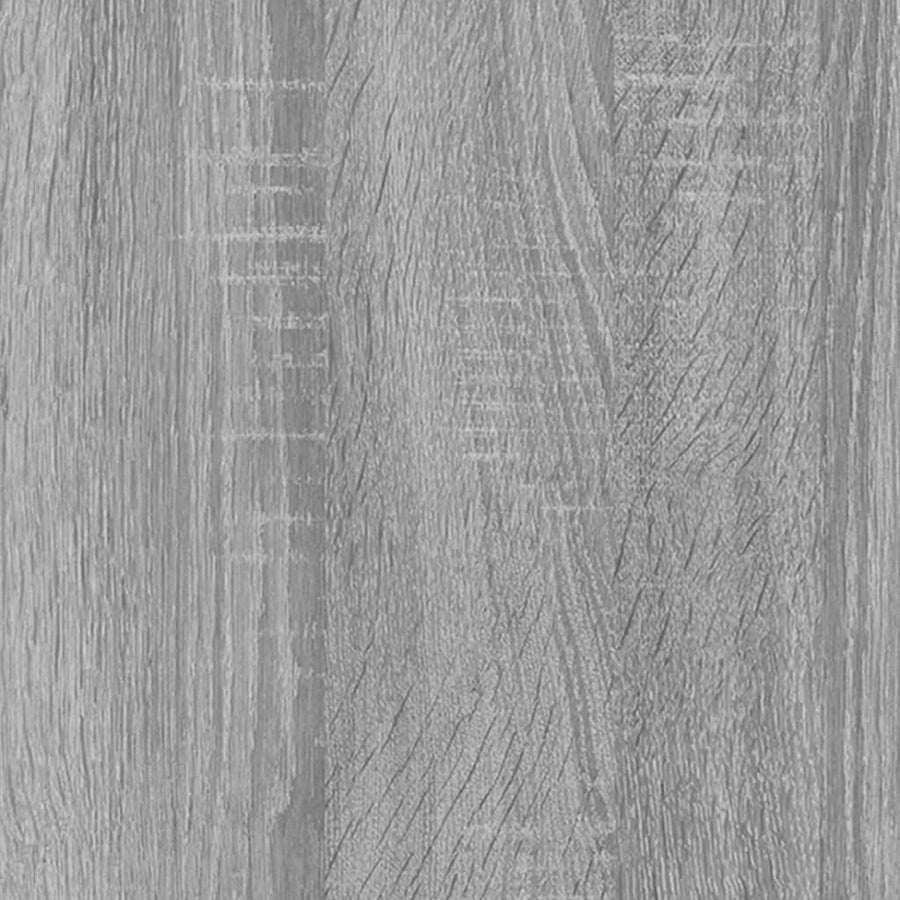 Tv-Wandmeubel 80X34,5X40 Cm Eikenkleurig 1 80 x 34.5 x 40 cm Grijs sonoma