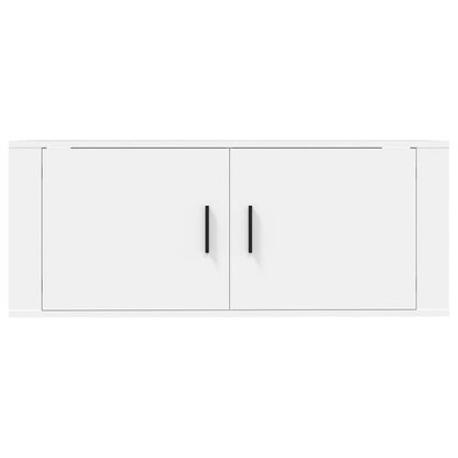 Tv-Wandmeubel 00X34,5X40 Cm 1 100 x 34.5 x 40 cm Wit