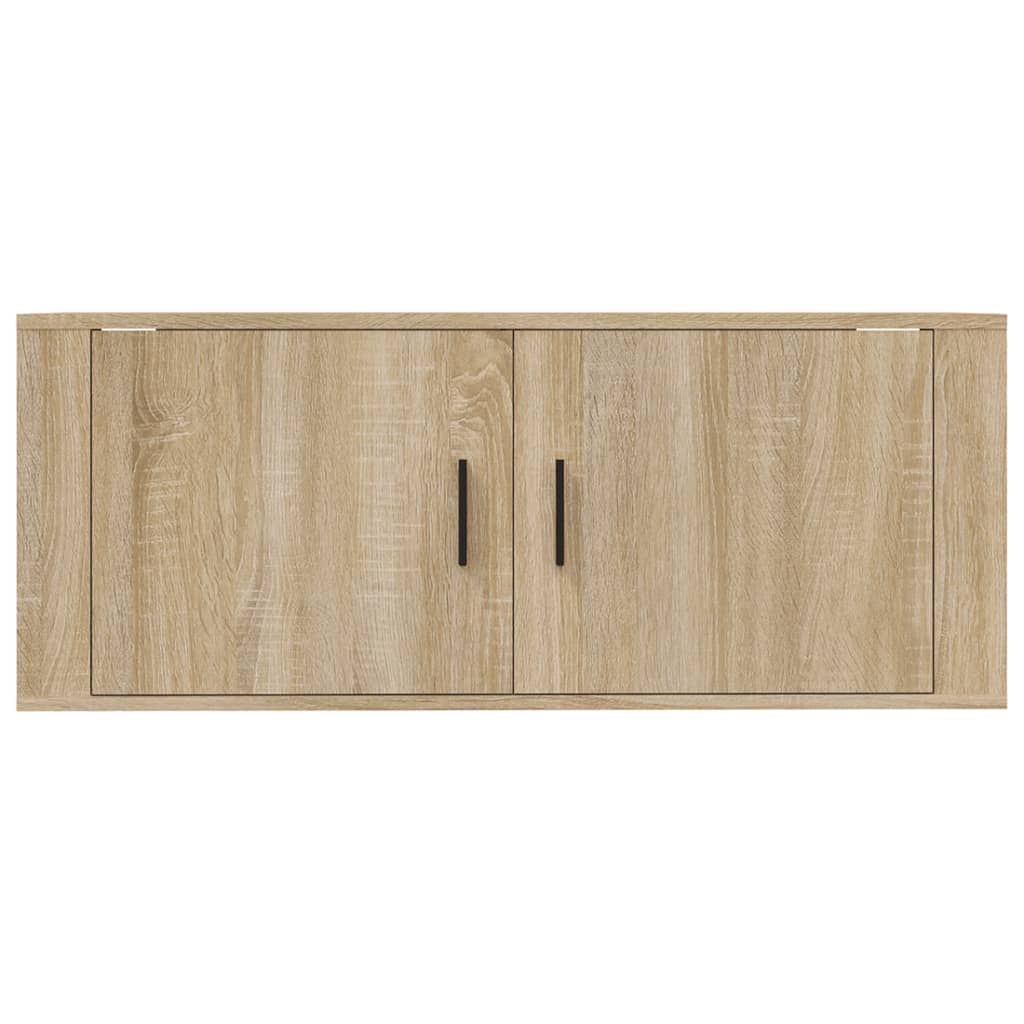 Tv-Wandmeubel 00X34,5X40 Cm Kleurig 1 100 x 34.5 x 40 cm Sonoma eiken