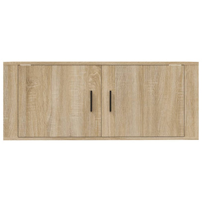 Tv-Wandmeubel 00X34,5X40 Cm Kleurig 1 100 x 34.5 x 40 cm Sonoma eiken