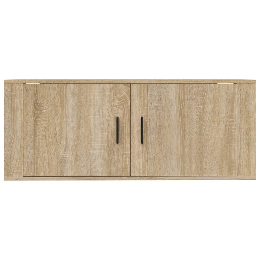 Tv-Wandmeubel 00X34,5X40 Cm Kleurig 1 100 x 34.5 x 40 cm Sonoma eiken