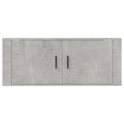 Tv-Wandmeubel 00X34,5X40 Cm 1 100 x 34.5 x 40 cm Betongrijs