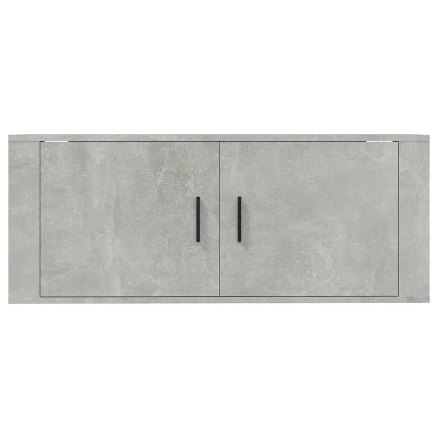 Tv-Wandmeubel 00X34,5X40 Cm 1 100 x 34.5 x 40 cm Betongrijs