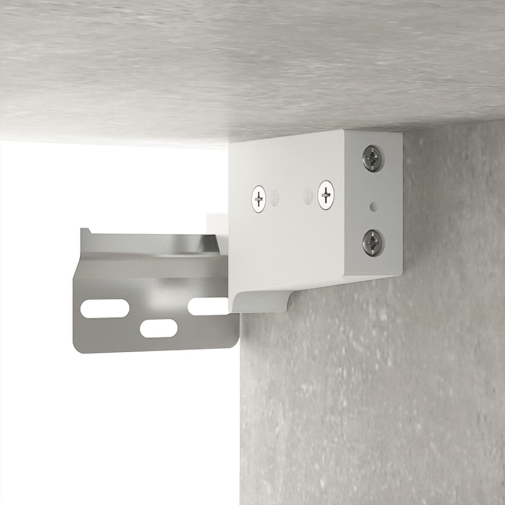 Tv-Wandmeubel 00X34,5X40 Cm 1 100 x 34.5 x 40 cm Betongrijs