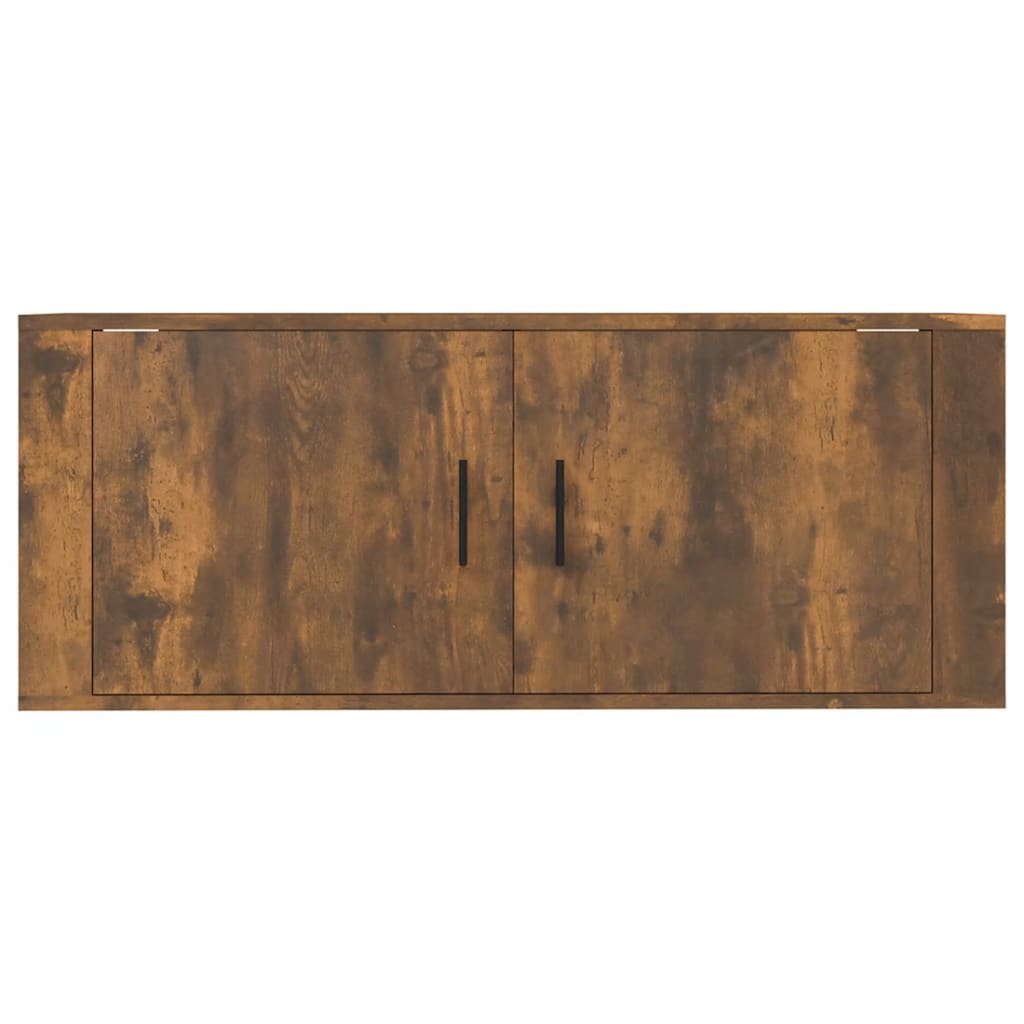 Tv-Wandmeubel 100X34,5X Kleurig Gerookt Eiken 100 cm 40 cm