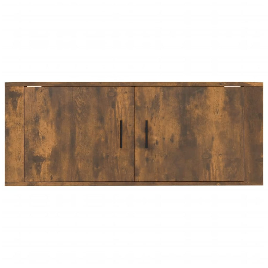 Tv-Wandmeubel 100X34,5X Kleurig Gerookt Eiken 100 cm 40 cm