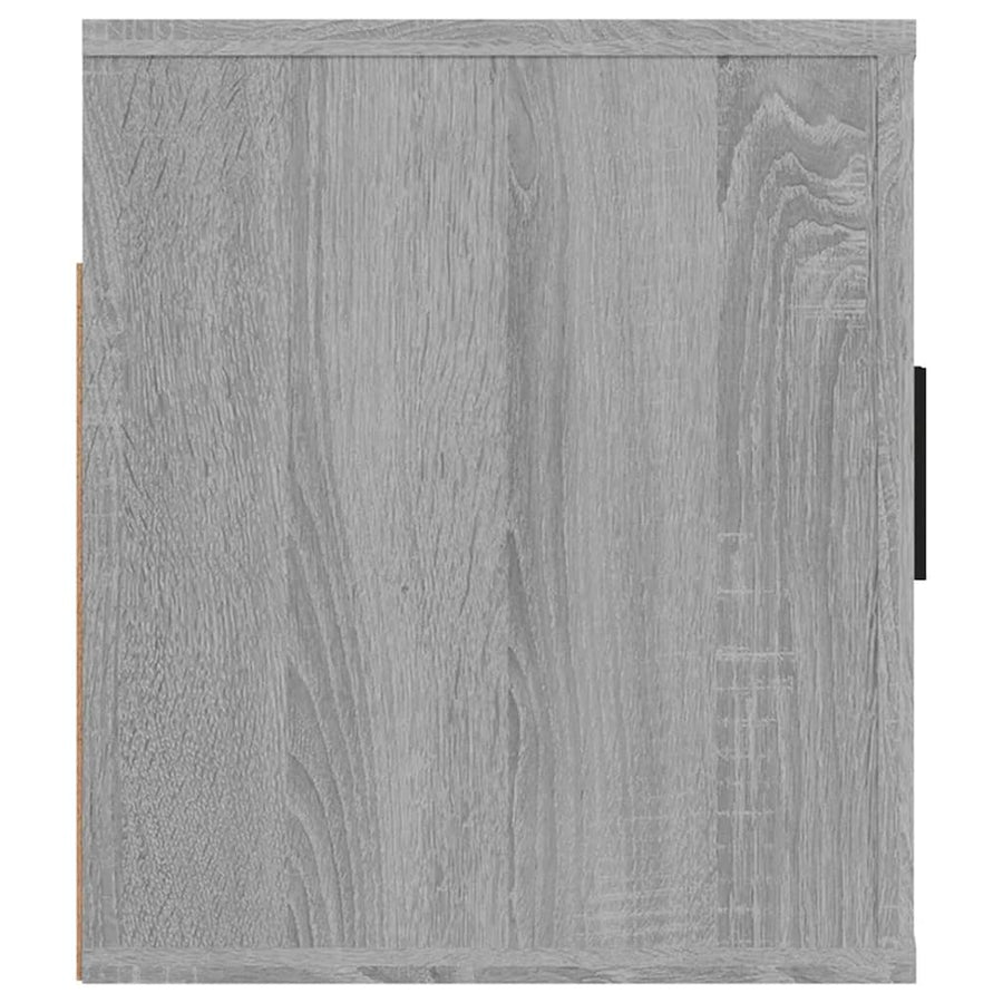 Tv-Wandmeubel 00X34,5X40 Cm Eikenkleurig 1 100 x 34.5 x 40 cm Grijs sonoma