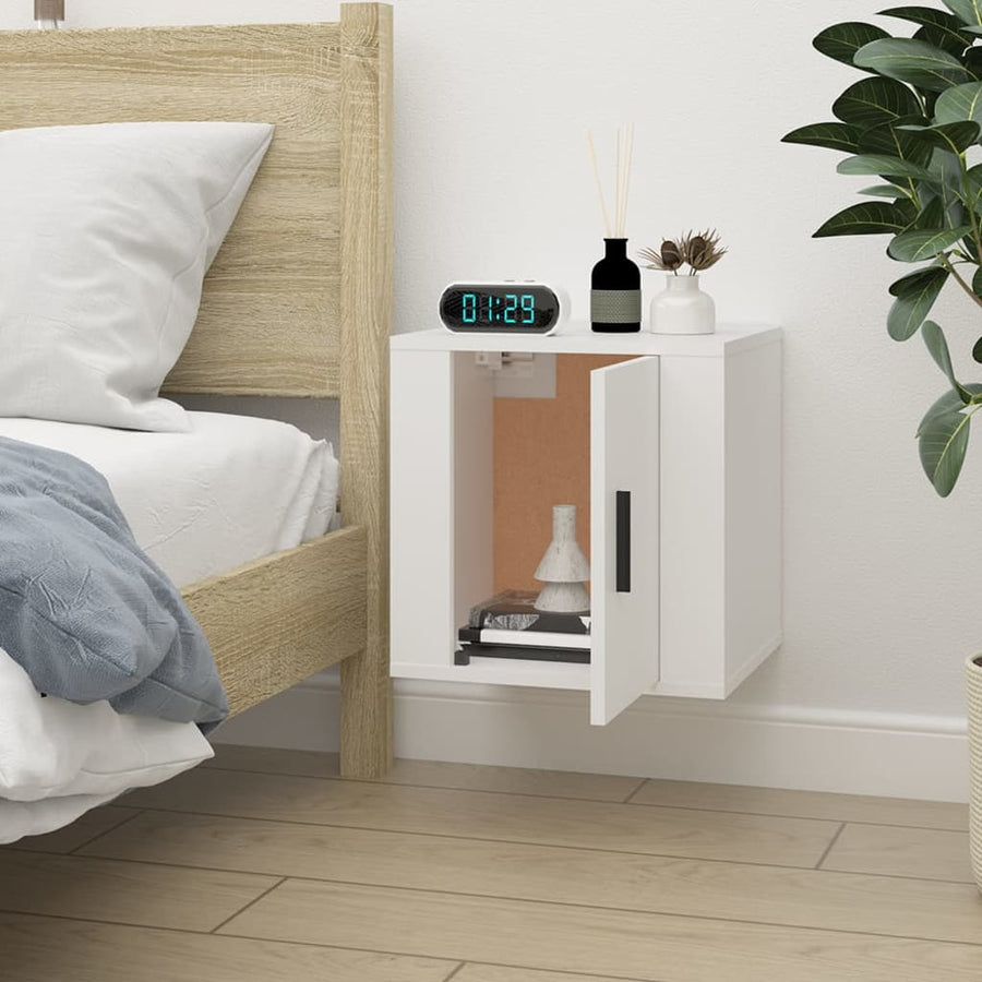 Tv-Wandmeubel 40X34,5X40 Cm 1 40 x 34.5 x 40 cm Wit