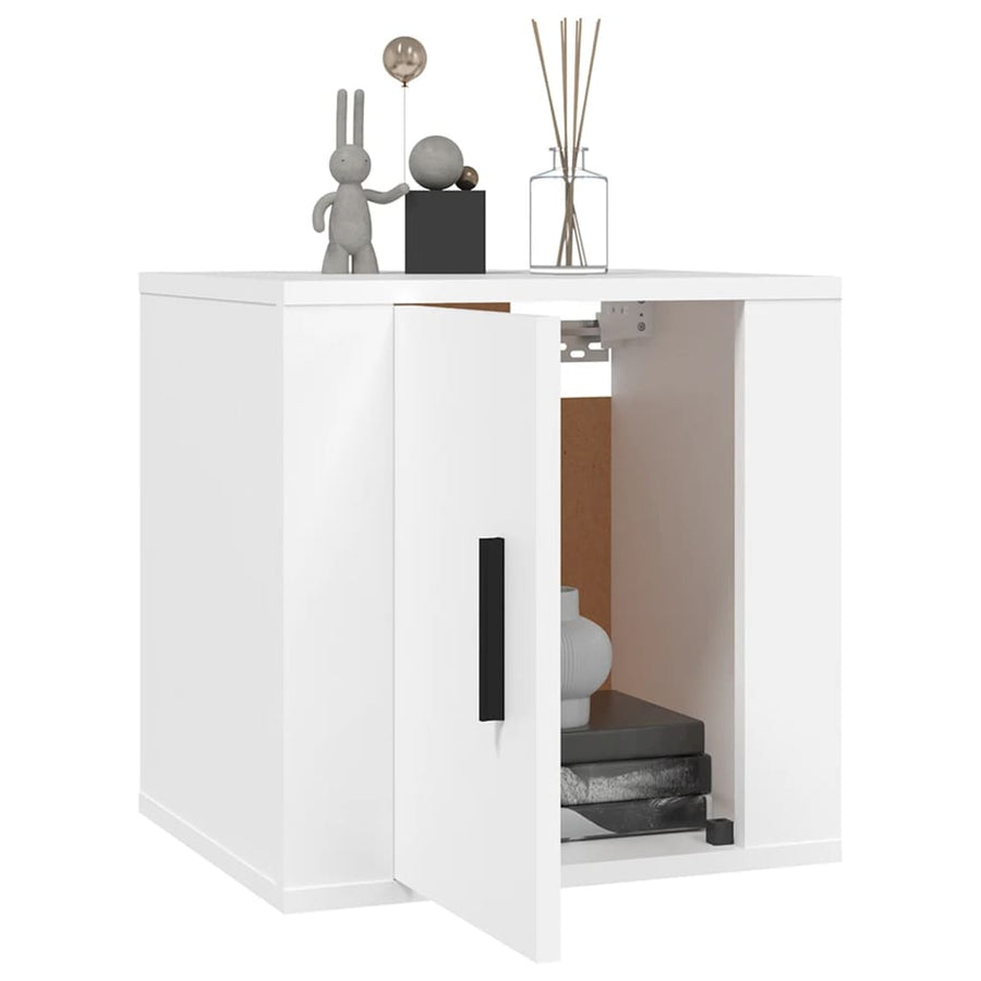 Tv-Wandmeubels St 40X34,5X40 Cm 2 40 x 34.5 x 40 cm Wit