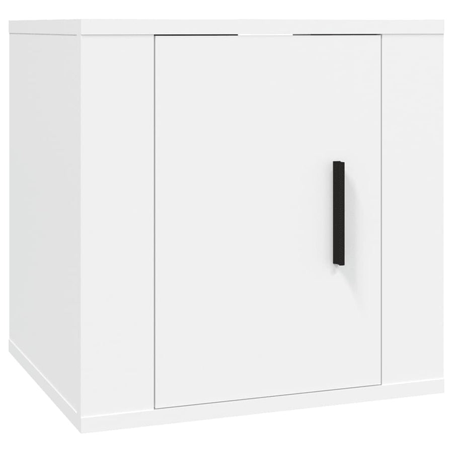 Tv-Wandmeubels St 40X34,5X40 Cm 2 40 x 34.5 x 40 cm Wit
