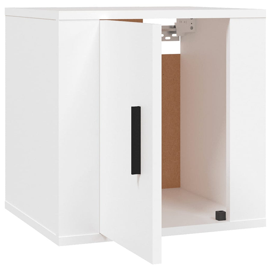 Tv-Wandmeubels St 40X34,5X40 Cm 2 40 x 34.5 x 40 cm Wit