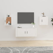 Tv-wandmeubel 40x34,5x40 cm wit 2 stuks