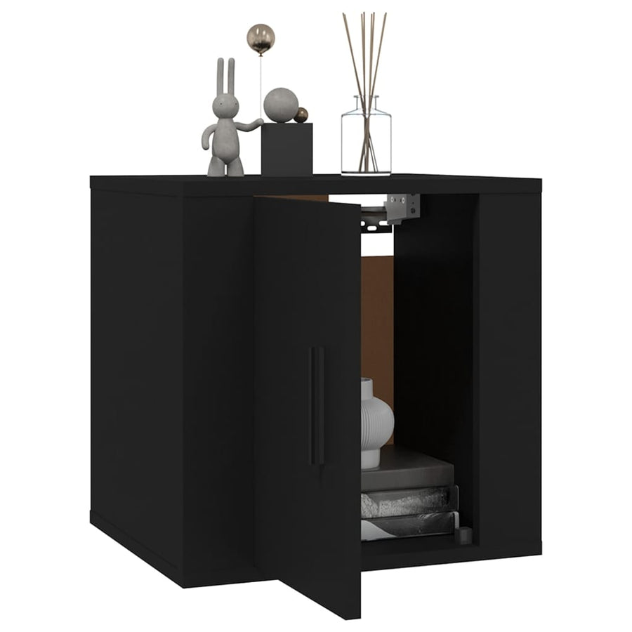 Tv-Wandmeubels 40X34,5X40 Cm 2 40 x 34.5 x 40 cm Zwart