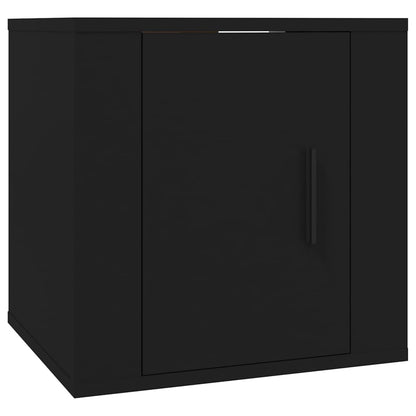 Tv-Wandmeubels 40X34,5X40 Cm 2 40 x 34.5 x 40 cm Zwart