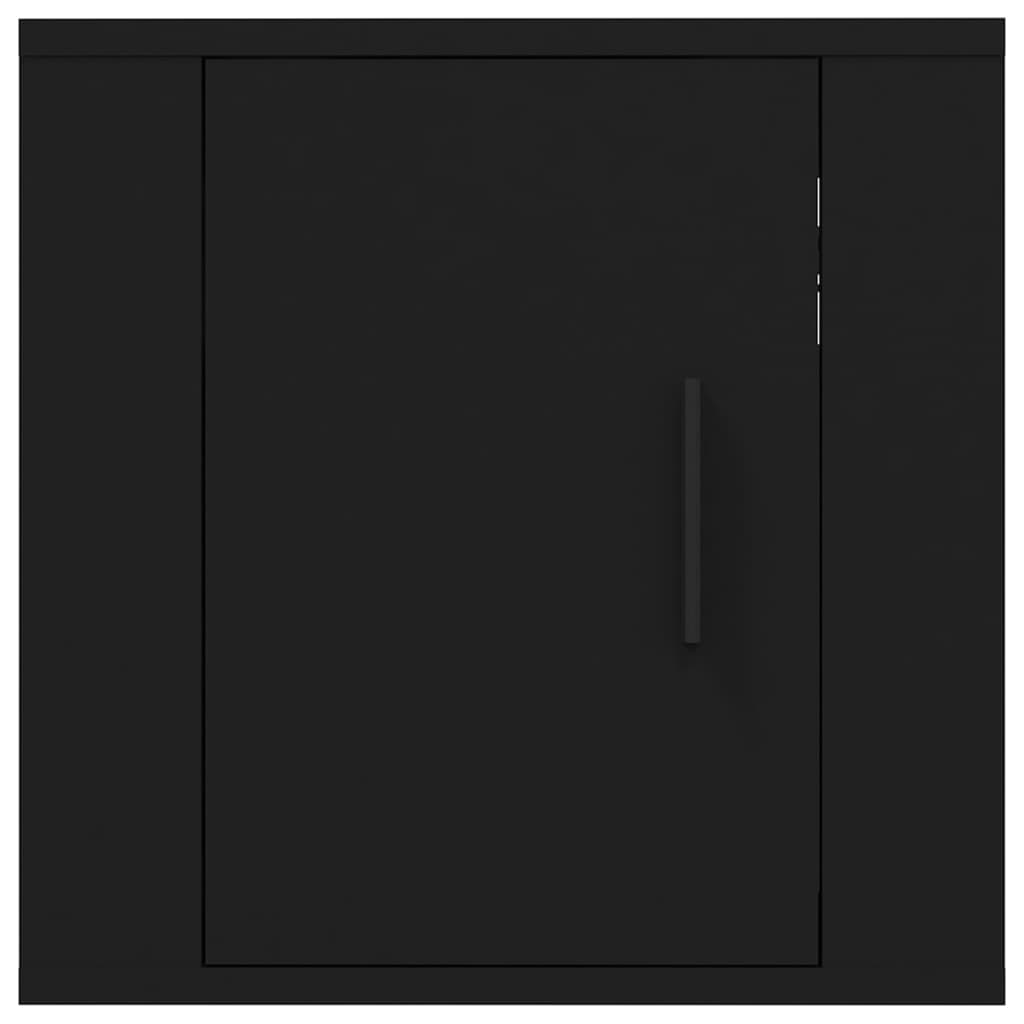 Tv-Wandmeubels 40X34,5X40 Cm 2 40 x 34.5 x 40 cm Zwart