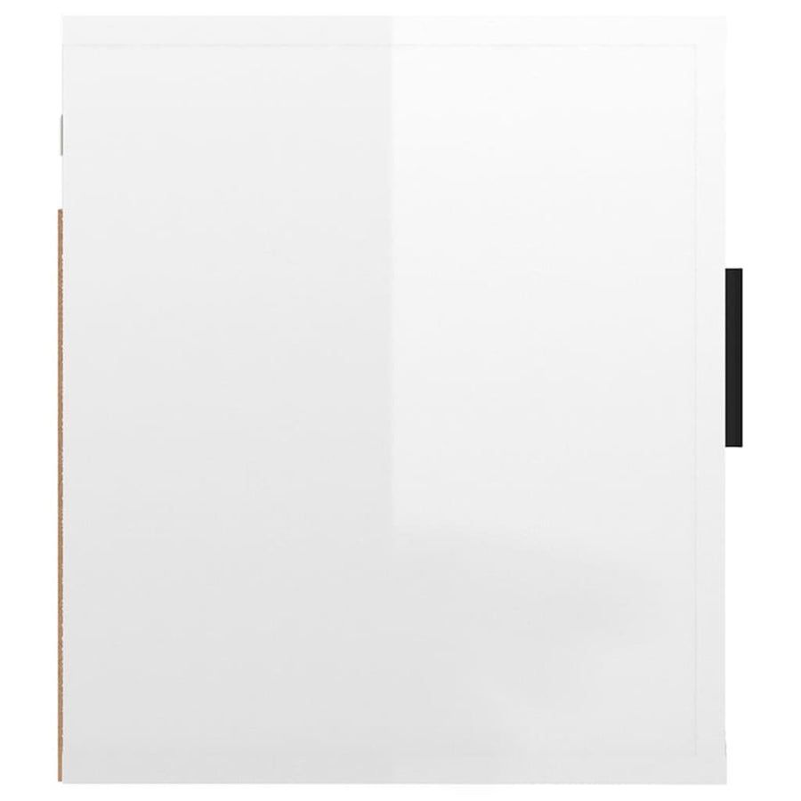 Tv-Wandmeubel 40X34,5X40 Cm 1 40 x 34.5 x 40 cm Hoogglans wit