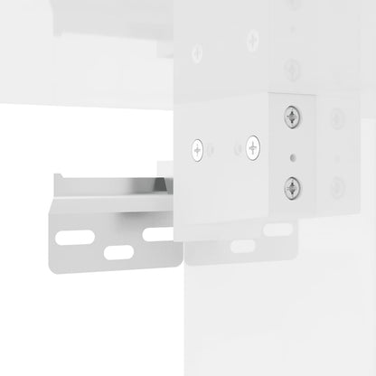 Tv-Wandmeubel 40X34,5X40 Cm 1 40 x 34.5 x 40 cm Hoogglans wit