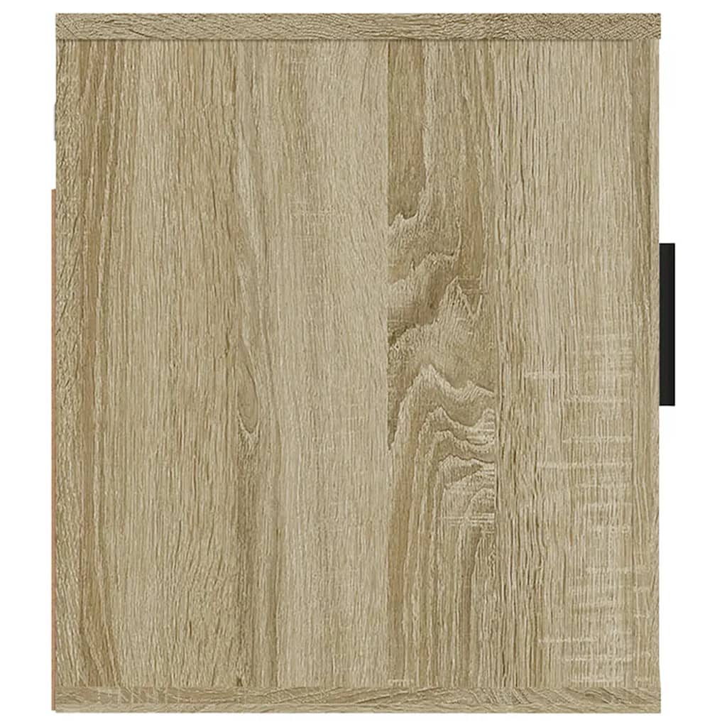 Tv-Wandmeubel 40X34,5X40 Cm Kleurig 1 40 x 34.5 x 40 cm Sonoma eiken