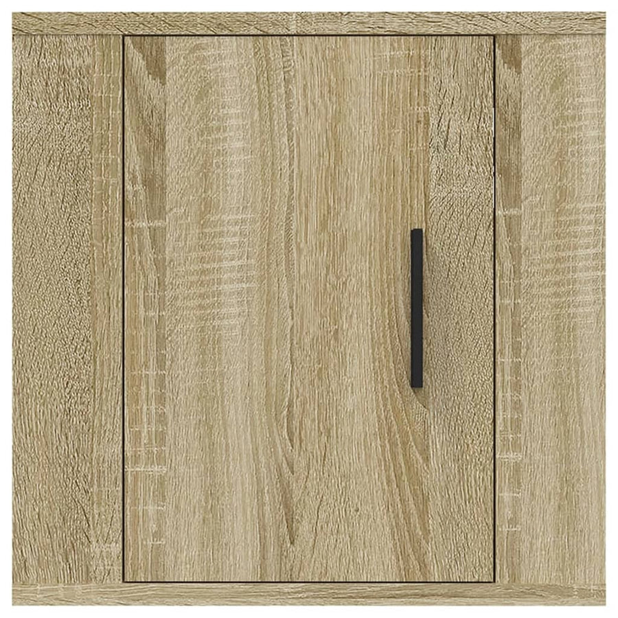 Tv-Wandmeubels 40X34,5X40 Cm Kleurig 2 40 x 34.5 x 40 cm Sonoma eiken