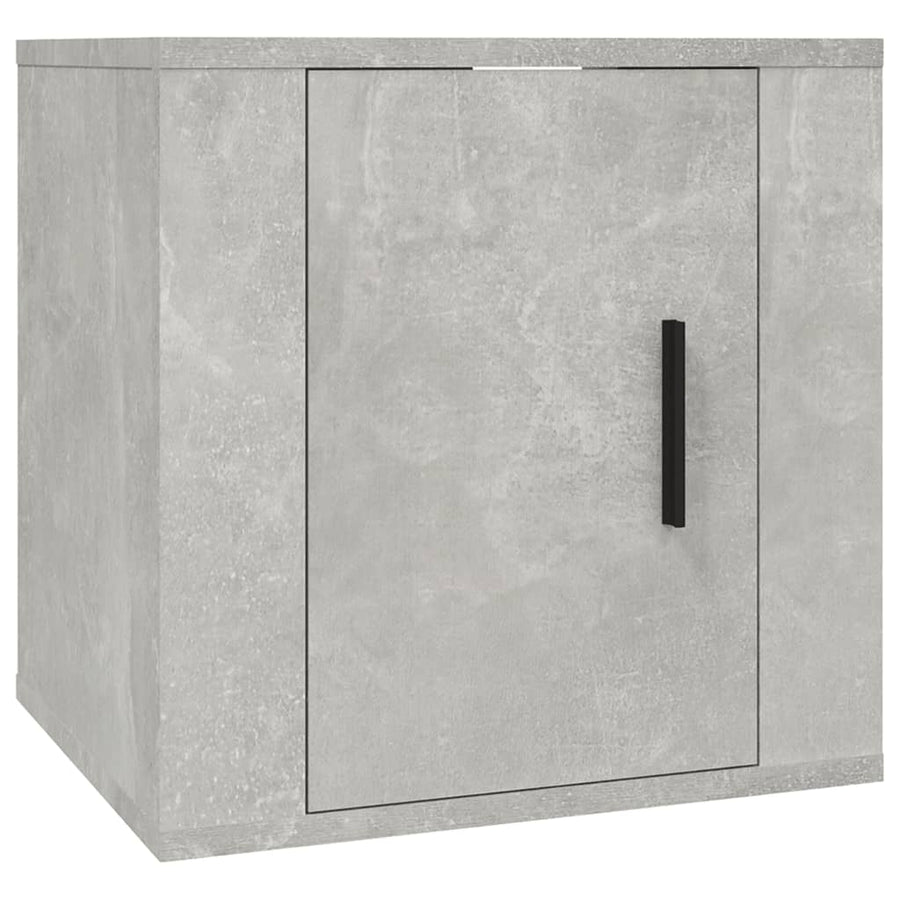 Tv-Wandmeubel 40X34,5X40 Cm 1 40 x 34.5 x 40 cm Betongrijs