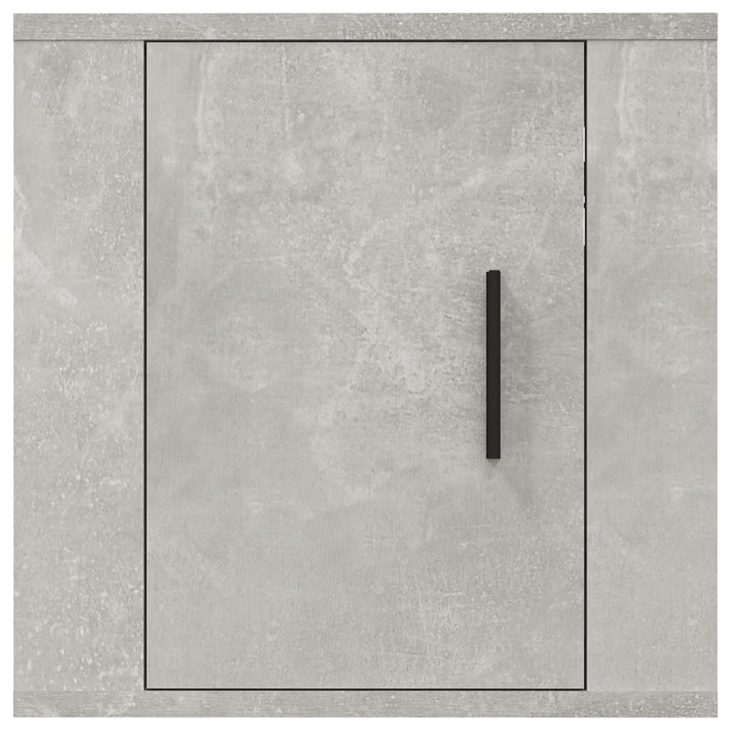 Tv-Wandmeubel 40X34,5X40 Cm 1 40 x 34.5 x 40 cm Betongrijs
