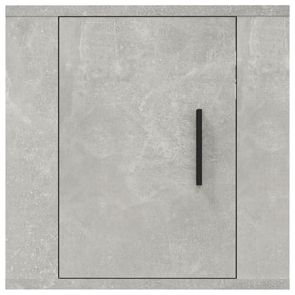 Tv-Wandmeubel 40X34,5X40 Cm 1 40 x 34.5 x 40 cm Betongrijs