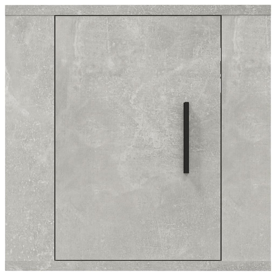 Tv-Wandmeubel 40X34,5X40 Cm 1 40 x 34.5 x 40 cm Betongrijs