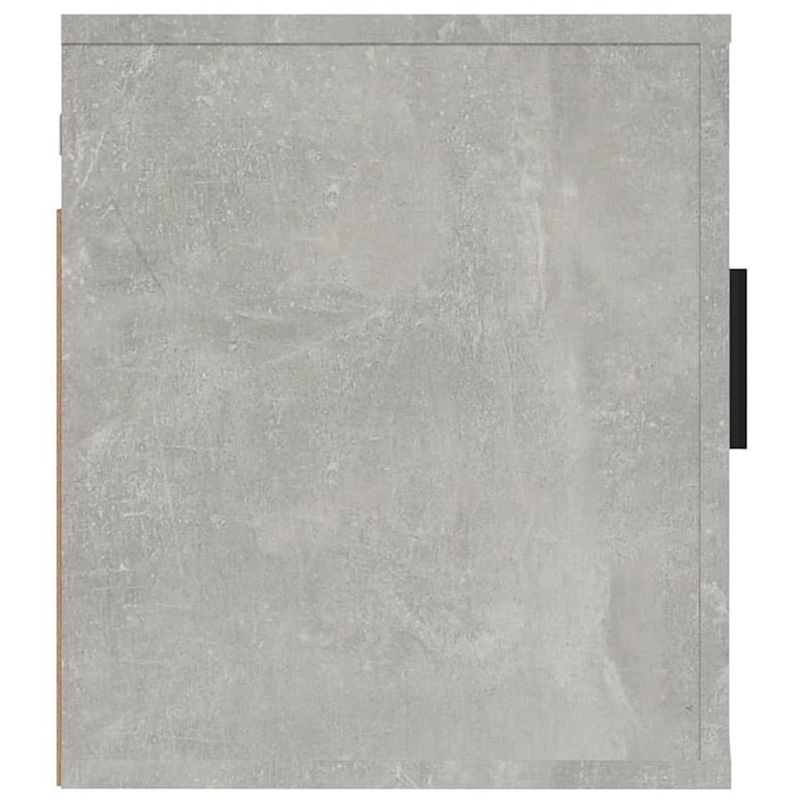 Tv-Wandmeubel 40X34,5X40 Cm 1 40 x 34.5 x 40 cm Betongrijs
