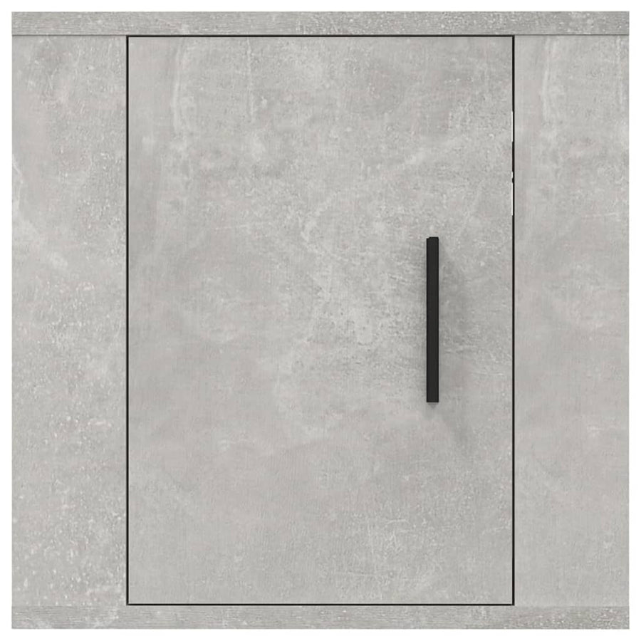 Tv-Wandmeubels 40X34,5X40 Cm 2 40 x 34.5 x 40 cm Betongrijs