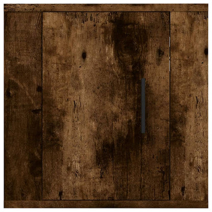 Tv-Wandmeubel 40X34,5X40 Cm Kleurig 1 40 x 34.5 x 40 cm Gerookt eiken