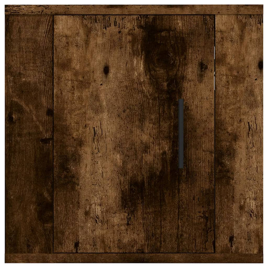 Tv-Wandmeubel 40X34,5X40 Cm Kleurig 1 40 x 34.5 x 40 cm Gerookt eiken