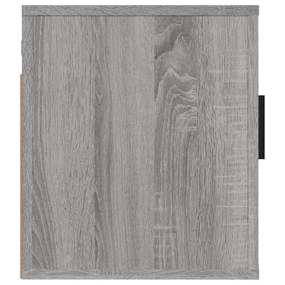 Tv-Wandmeubel 40X34,5X40 Cm Eikenkleurig 1 40 x 34.5 x 40 cm Grijs sonoma