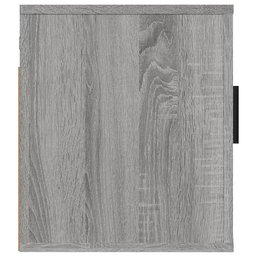 Tv-Wandmeubel 40X34,5X40 Cm Eikenkleurig 1 40 x 34.5 x 40 cm Grijs sonoma