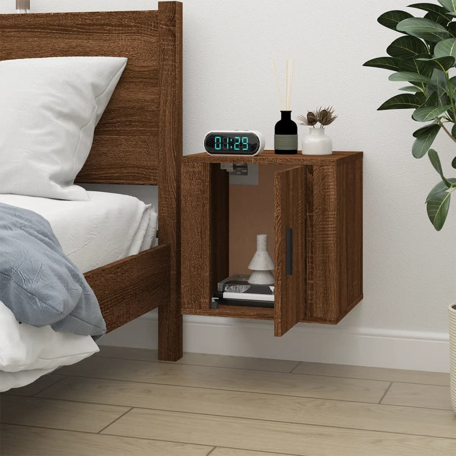 Tv-Wandmeubel 40X34,5X40 Cm Bruin Eikenkleur 1 40 x 34.5 x 40 cm Bruineiken