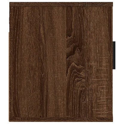 Tv-Wandmeubel 40X34,5X40 Cm Bruin Eikenkleur 1 40 x 34.5 x 40 cm Bruineiken